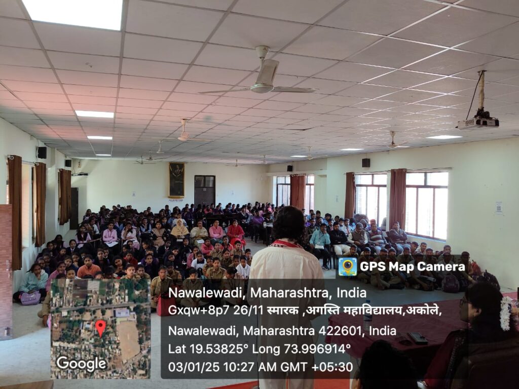 वाचन संकल्प महाराष्ट्राचा- १-१५ जानेवारी २०२५ या उपक्रमांतर्गत- सुप्रसिद्ध कवी श्री.तुकाराम धांडे यांचे व्याख्यान, दि.०३/०१/२०२५